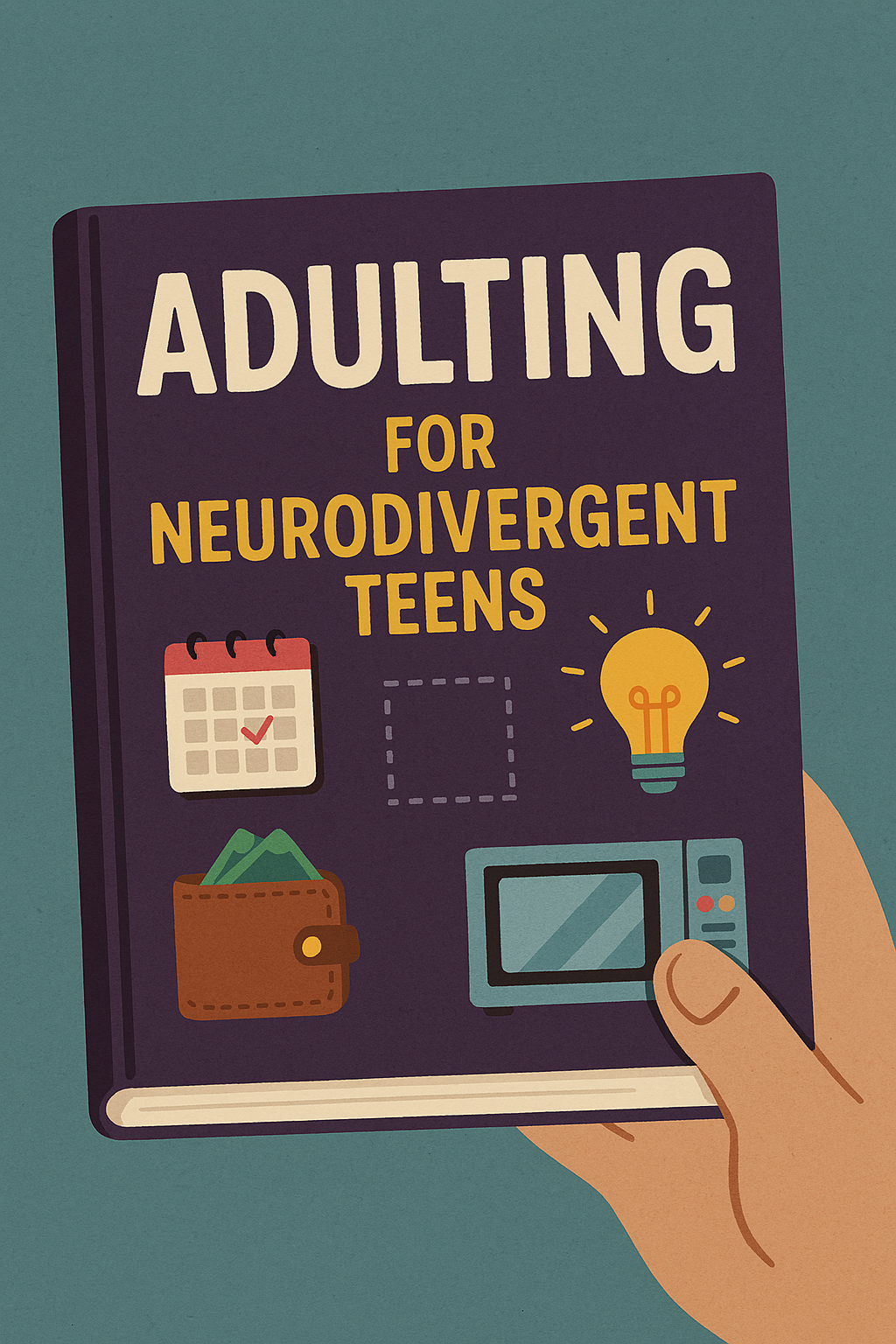 Adulting Book for Neurodivergent Teens | Step-by-Step Guide