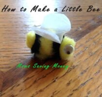 Easy Little Bee Craft! Easy Little Bee Craft!
