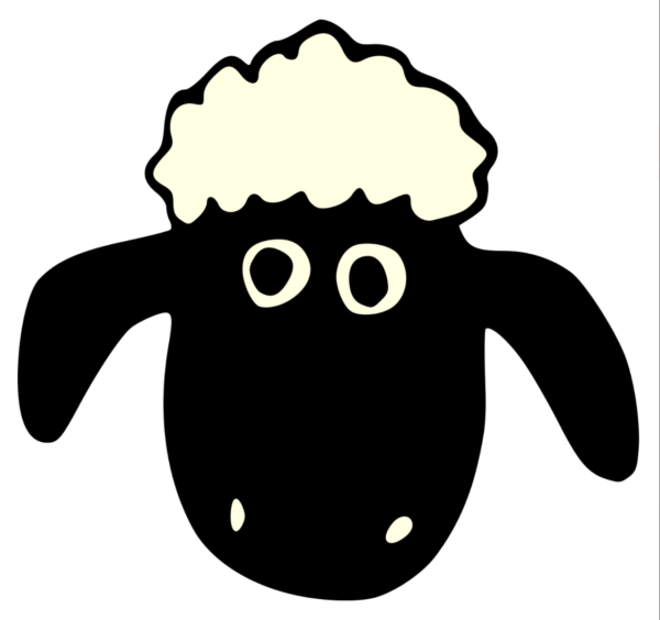 Shaun The Sheep SVG